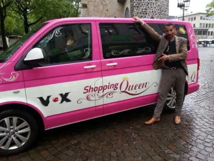 Frank als Stylist Shopping Queen